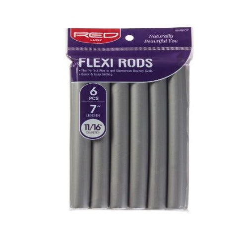 short gray flexi rods 
