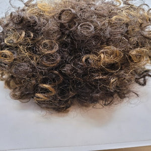 corkscrew drawstring ponytail