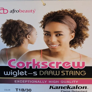 Corkskrew Drawstring Ponytail