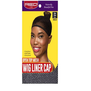 Open top mesh wig cap