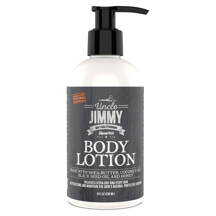 Uncle Jimmy Body lotion with Black Seed Oil and Honey  8ounces