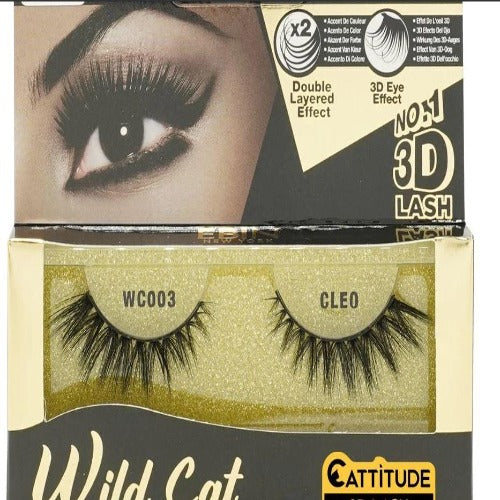Wild Cat 3D lashes- Cleo
