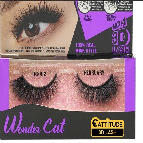 Ebin Ny Wonder Cat-February lashes