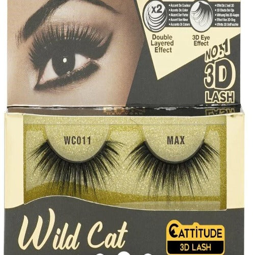 Ebin Ny Wild Cat 3D lashes- Max lashes